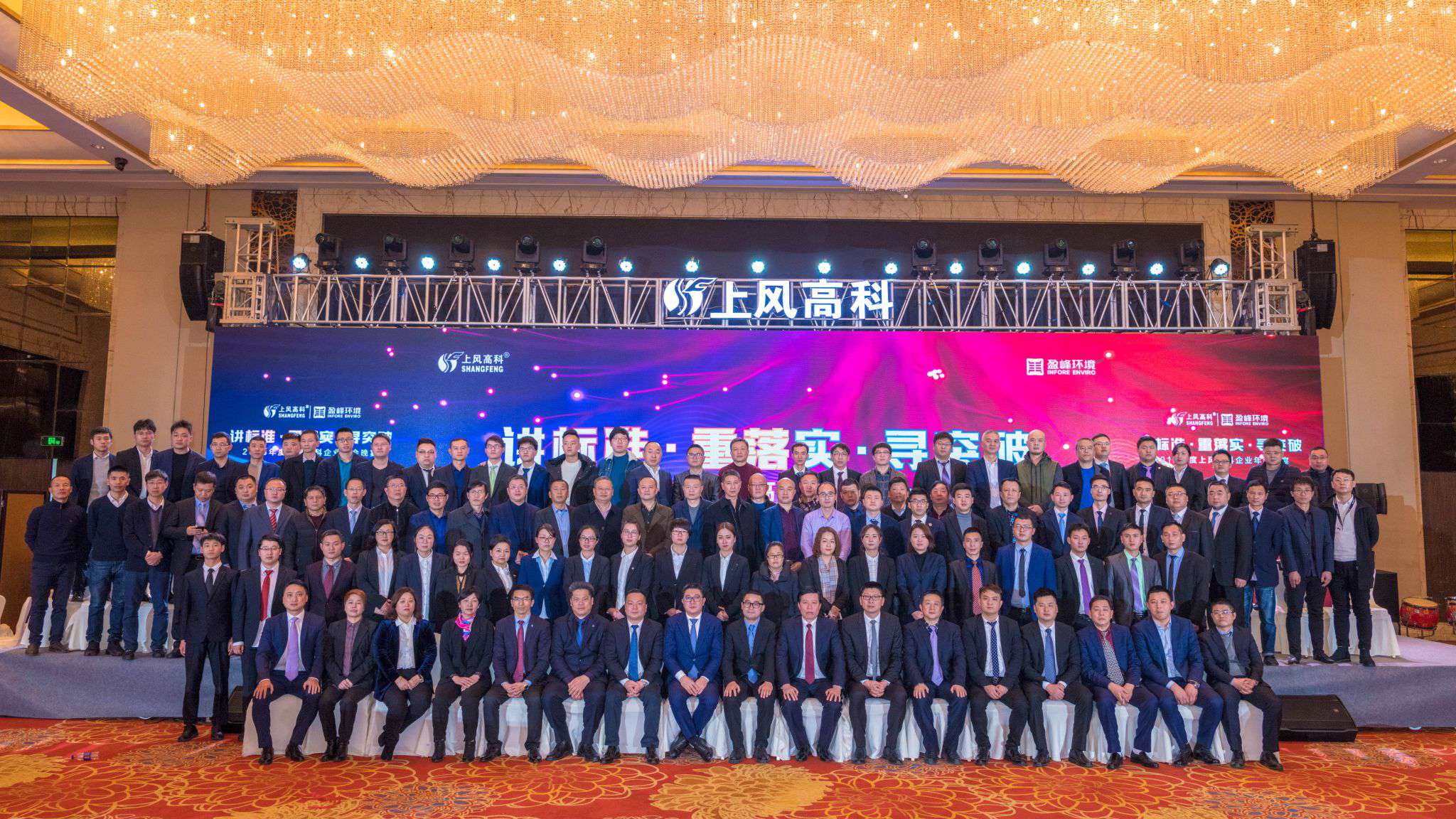 “講標準·重落實·尋突破”——上風高科2018年企業年會暨員工表彰大會圓滿落幕！