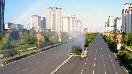 智慧城市管家 美麗中國人居丨盈峰環境護航大美仁壽生態畫卷